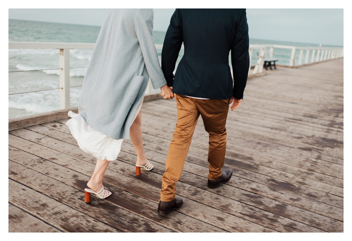 adelaidephotographer 0010 - Renee + Nic, Henley Beach Elopement