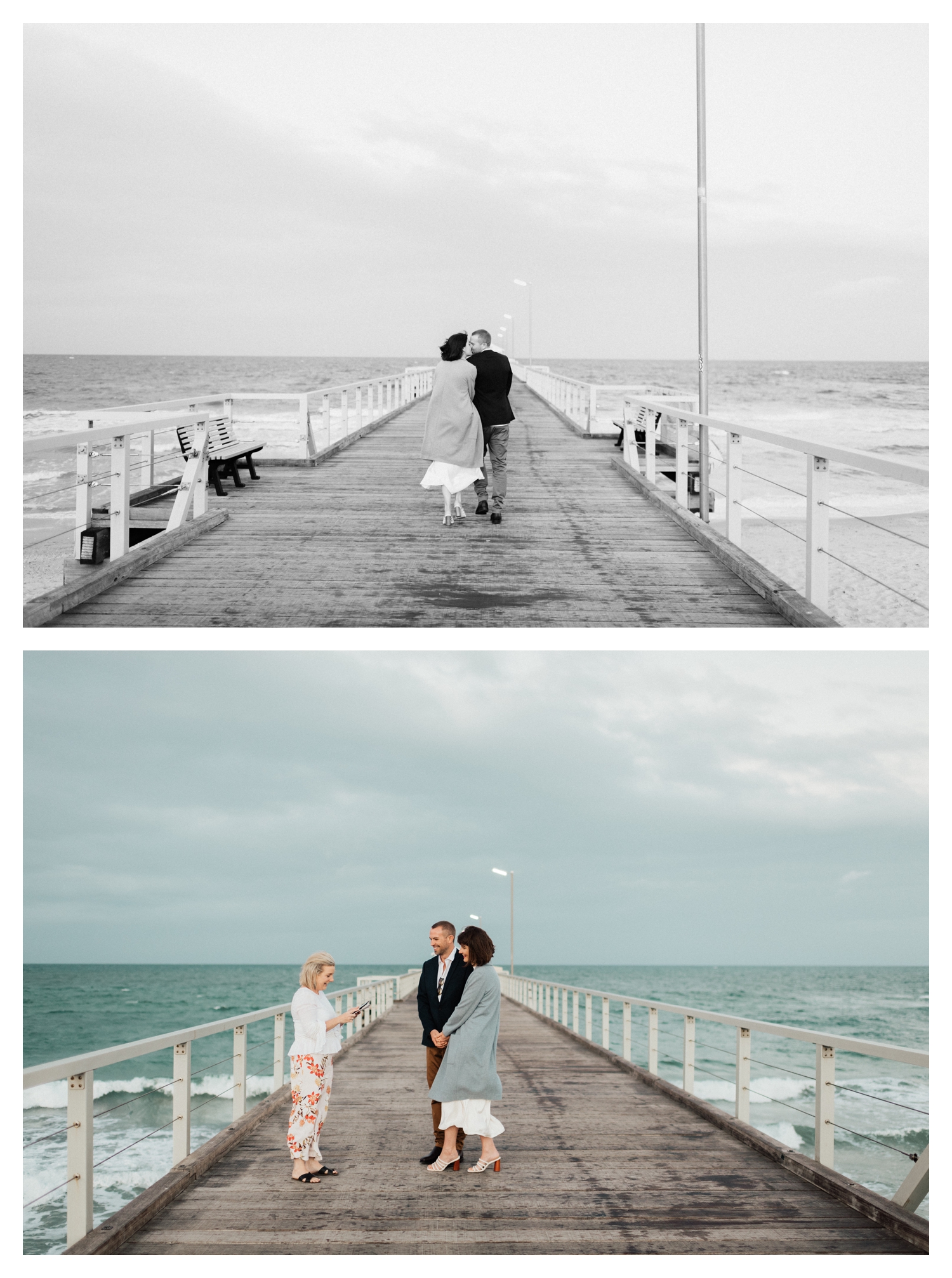 adelaidephotographer 0014 - Renee + Nic, Henley Beach Elopement