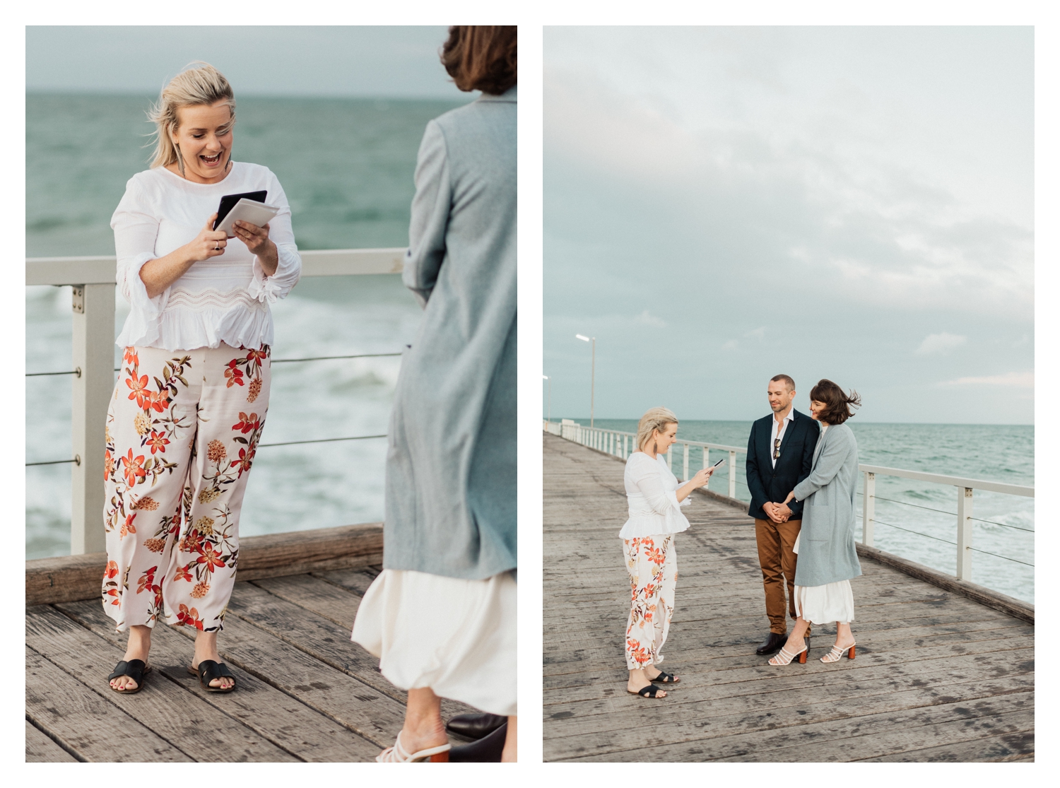adelaidephotographer 0020 - Renee + Nic, Henley Beach Elopement