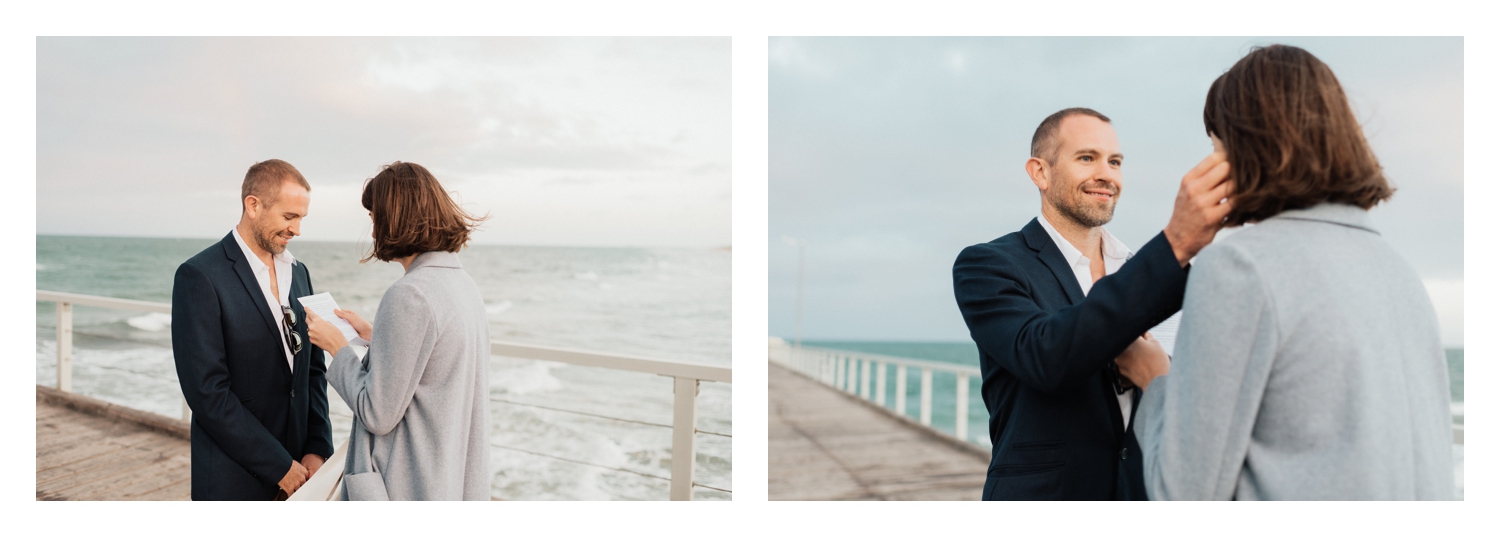 adelaidephotographer 0032 - Renee + Nic, Henley Beach Elopement