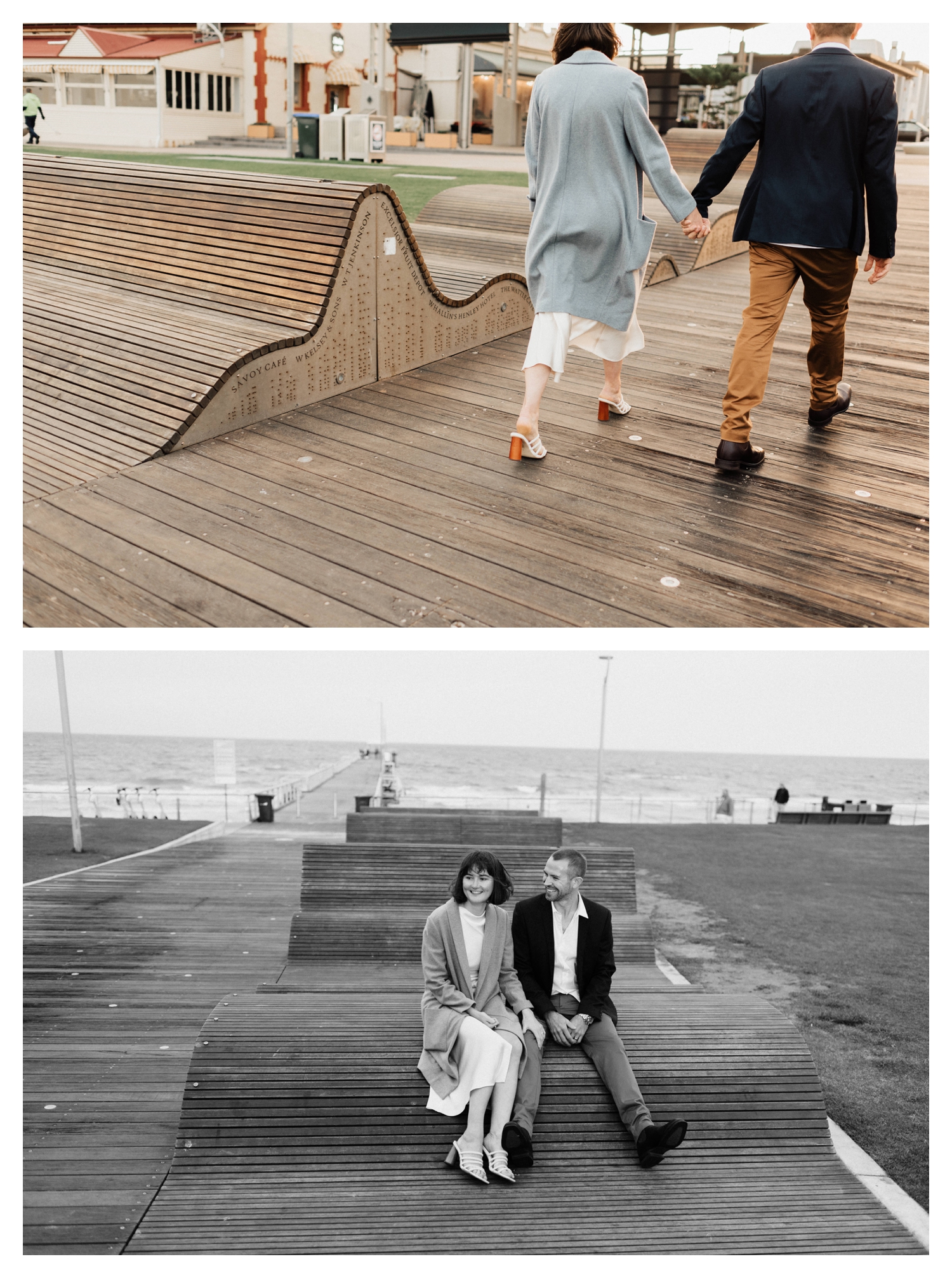adelaidephotographer 0049 - Renee + Nic, Henley Beach Elopement