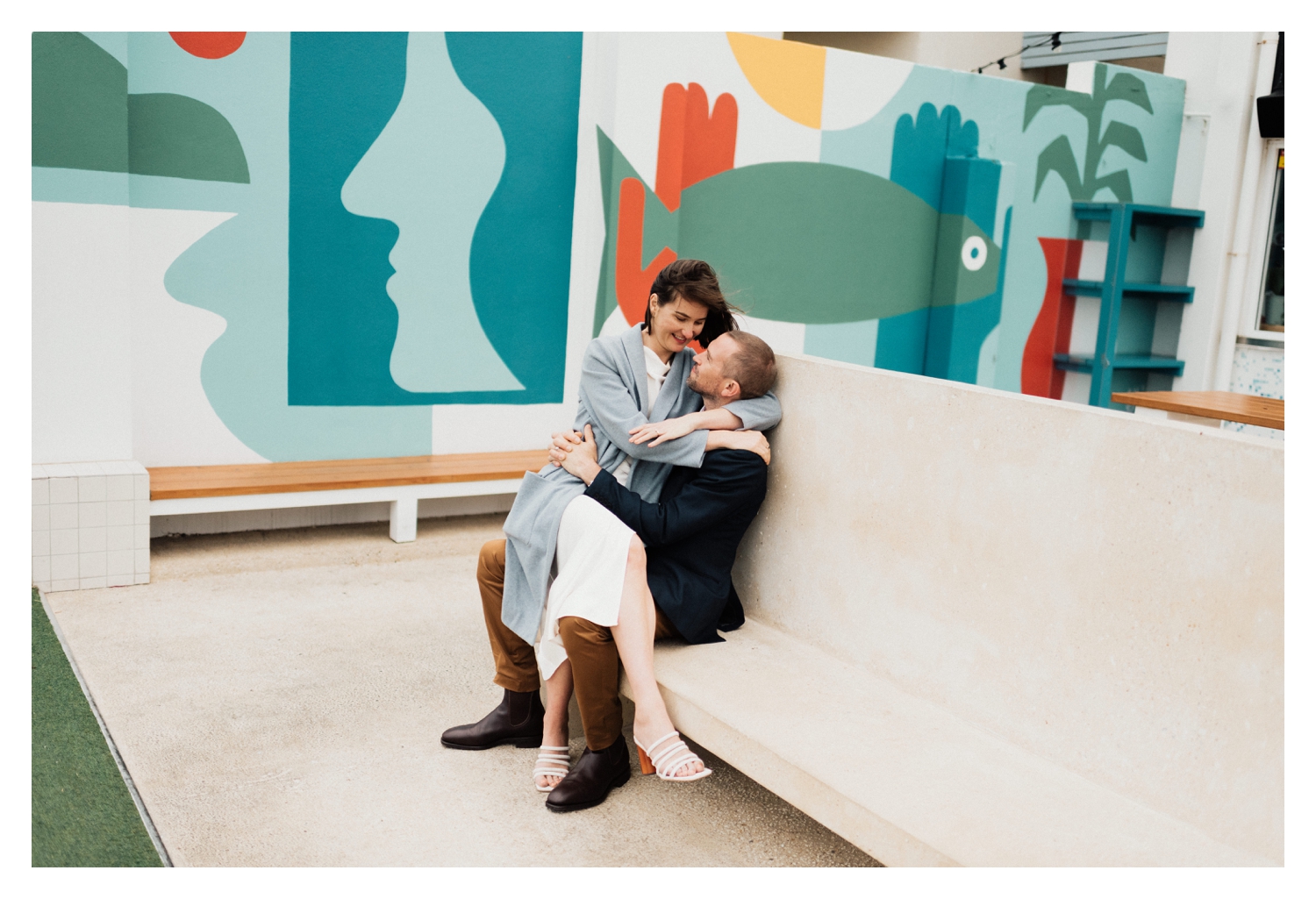 adelaidephotographer 0061 - Renee + Nic, Henley Beach Elopement